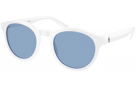 Gafas de Sol - POLO Ralph Lauren - PH4192 - 554472  SHINY WHITE // LIGHT BLUE
