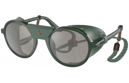 Gafas de Sol - POLO Ralph Lauren - PH4216QU - 5596Z6  SHINY GREEN // LIGHT GREY MIRROR SILVER