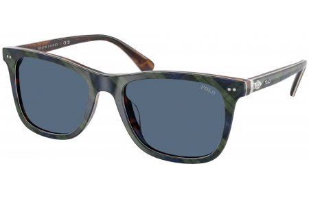 Gafas de Sol - POLO Ralph Lauren - PH4220U - 562180  BLUE GREEN BRIGHT TARTAN // DARK BLUE