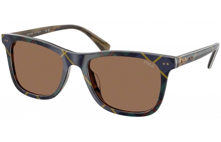 Gafas de Sol - POLO Ralph Lauren - PH4220U - 562573  SHINY TARTAN GORDON DRESS // DARK BROWN