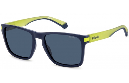 Gafas de Sol - Polaroid - PLD 2139/S - FLL (C3) MATTE BLUE // GREY POLARIZED