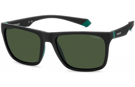 Gafas de Sol - Polaroid - PLD 2141/S - 3OL (UC) MATTE BLACK // GREEN POLARIZED