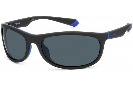 Gafas de Sol - Polaroid - PLD 2154/S - 0VK (C3) MATTE BLACK BLUE // BLUE POLARIZED