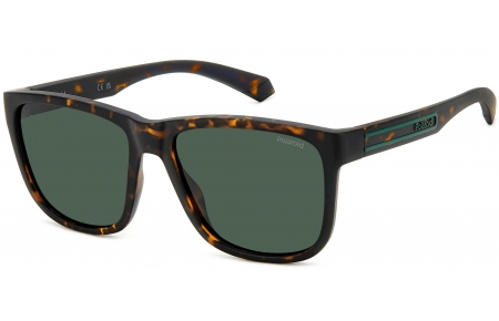 Gafas de Sol - Polaroid - PLD 2155/S - HGC (UC) MATTE BROWN // GREEN POLARIZED
