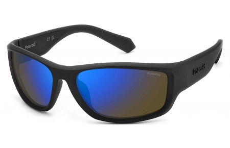 Gafas de Sol - Polaroid - PLD 2166/S - 0VK (5X) MATTE BLACK // BLUE MIRROR POLARIZED