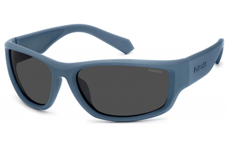 Gafas de Sol - Polaroid - PLD 2166/S - FLL (M9) MATTE BLUE // GREY POLARIZED