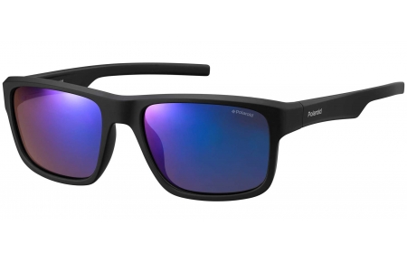Gafas de Sol - Polaroid - PLD 3018/S - DL5 (JY) MATTE BLACK // GREY BLUE MIRROR POLARIZED