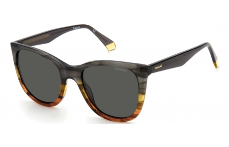 Gafas de Sol - Polaroid - PLD 4096/S/X - XYO (M9) GREY GRADIENT HONEY // GREY POLARIZED