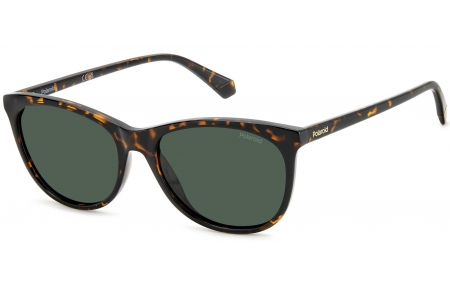 Gafas de Sol - Polaroid - PLD 4161/S - 086 (UC) HAVANA // GREEN POLARIZED