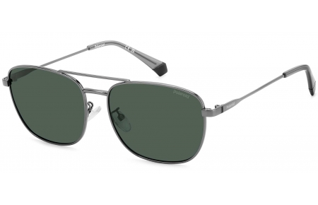 Gafas de Sol - Polaroid - PLD 4172/G/S/X - KJ1 (UC) DARK RUTHENIUM // GREEN POLARIZED