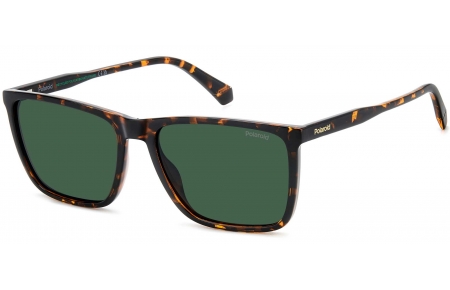 Gafas de Sol - Polaroid - PLD 4180/S - 086 (UC) DARK HAVANA // GREEN POLARIZED