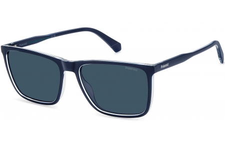 Gafas de Sol - Polaroid - PLD 4180/S - OXZ (C3) BLUE CRYSTAL // GREY POLARIZED