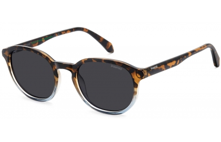 Gafas de Sol - Polaroid - PLD 4195/S - IPR (M9) HAVANA BLUE // GREY POLARIZED