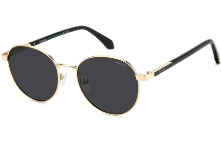 Gafas de Sol - Polaroid - PLD 4197/S/X - 2F7 (M9) ANTIQUE GOLD GREY // GREY POLARIZED