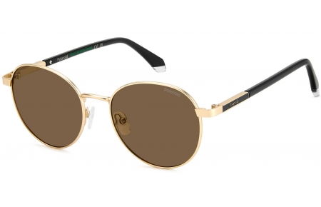Gafas de Sol - Polaroid - PLD 4197/S/X - AOZ (SP) MATTE GOLD // BRONZE POLARIZED