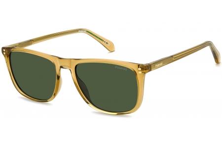 Gafas de Sol - Polaroid - PLD 4202/S/X - 10A (UC) BEIGE // GREEN POLARIZED