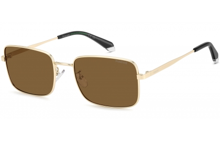 Gafas de Sol - Polaroid - PLD 4213/G/S/X - AOZ (SP) MATTE GOLD // BRONZE POLARIZED