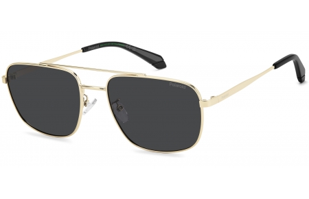 Gafas de Sol - Polaroid - PLD 4214/G/S/X - 2F7 (M9) GOLD GREY // GREY POLARIZED