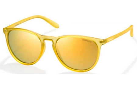 Gafas de Sol - Polaroid - PLD 6003/S - PVI  (LM) TRANSPARENT YELLOW // GREY GOLD MIRROR POLARIZED