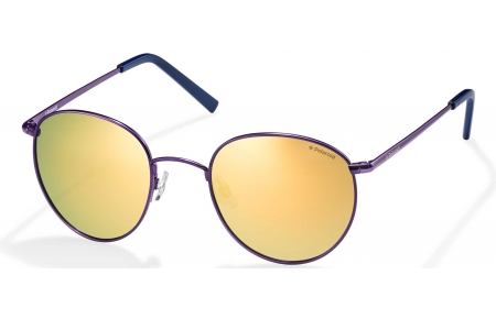 Gafas de Sol - Polaroid - PLD 6010/S - PJI (LM) MATTE VIOLET // GREY GOLD MIRROR POLARIZED