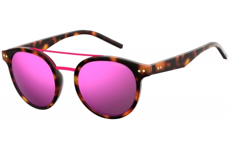 Gafas de Sol - Polaroid - PLD 6031/S - N9P (AI) MATTE HAVANA // GREY PINK MIRROR POLARIZED