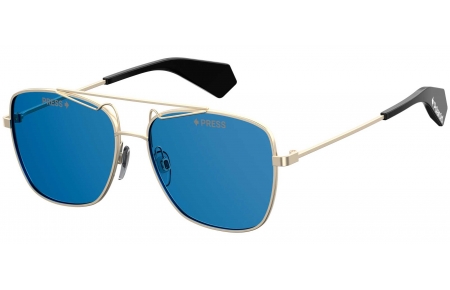Gafas de Sol - Polaroid - PLD 6049/S/X - 3YG (C3) LIGHT GOLD // GREY POLARIZED