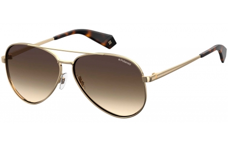 Gafas de Sol - Polaroid - PLD 6069/S/X - J5G (LA) GOLD // BROWN GRADIENT POLARIZED