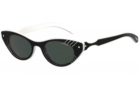Gafas de Sol - Polaroid - PLD 6084/S - 9HT (M9) BLACK IVORY // GREY POLARIZED