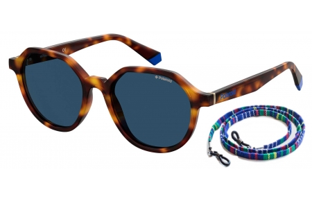 Gafas de Sol - Polaroid - PLD 6111/S - IPR (C3) HAVANA BLUE // GREY POLARIZED