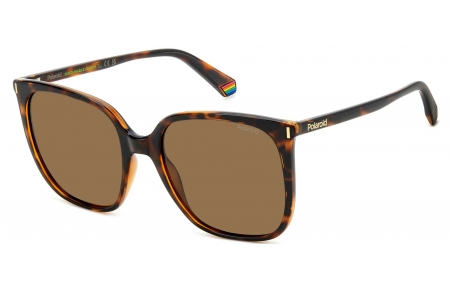 Gafas de Sol - Polaroid - PLD 6218/S - 086 (SP) DARK HAVANA // BRONZE POLARIZED