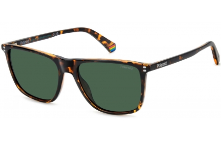 Gafas de Sol - Polaroid - PLD 6232/S - 086 (UC) DARK HAVANA // GREEN POLARIZED