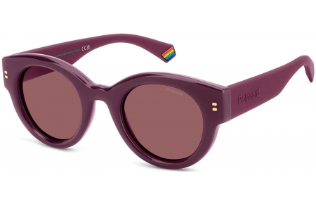Gafas de Sol - Polaroid - PLD 6240/S/X - 8CQ (KL) CHERRY // VIOLET POLARIZED