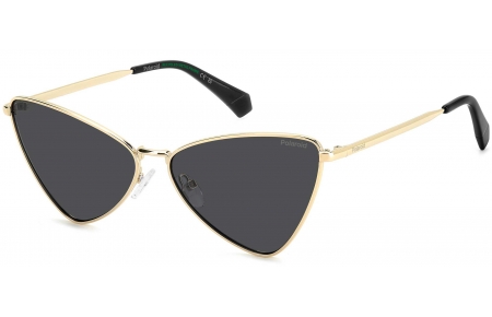 Gafas de Sol - Polaroid - PLD 6244/S/X - 2F7 (M9) ANTIQUE GOLD GREY // GREY POLARIZED