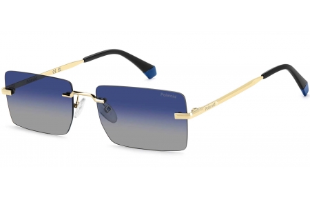 Gafas de Sol - Polaroid - PLD 6245/S - LKS (Z7) GOLD BLUE // BLUE GRADIENT POLARIZED