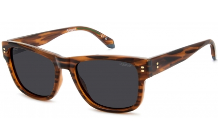 Gafas de Sol - Polaroid - PLD 6252/S/X - L9G (M9) HAVANA ORANGE // GREY POLARIZED