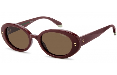 Gafas de Sol - Polaroid - PLD 6253/S/X - LHF (SP) BURGUNDY // BRONZE POLARIZED