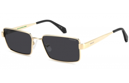 Gafas de Sol - Polaroid - PLD 6255/S/X - 2F7 (M9) ANTIQUE GOLD GREY // GREY POLARIZED