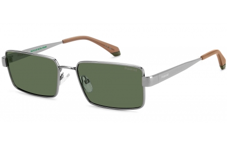 Gafas de Sol - Polaroid - PLD 6255/S/X - 6LB (UC) RUTHENIUM // GREEN POLARIZED