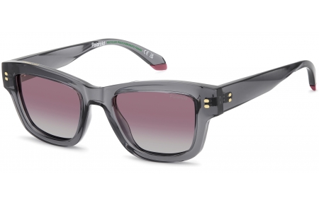 Gafas de Sol - Polaroid - PLD 6256/S/X - KB7 (JR) GREY // BURGUNDY GRADIENT POLARIZED