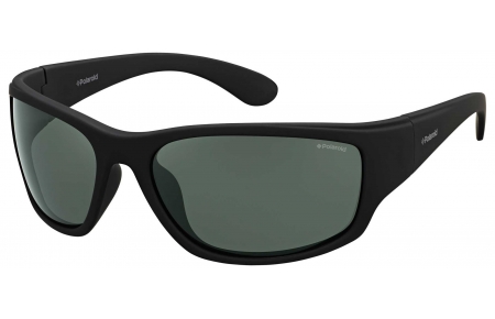 Gafas de Sol - Polaroid - PLD 7005/S - YYV (RC) RUBBER BLACK // GREEN POLARIZED