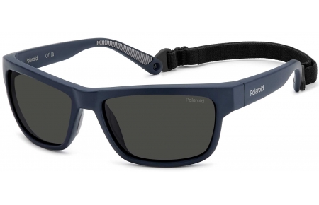 Gafas de Sol - Polaroid - PLD 7031/S - FLL (M9) MATTE BLUE // GREY POLARIZED