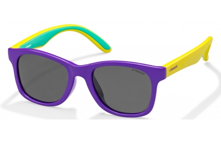 Gafas Junior - Polaroid Junior - PLD 8001/S - T39 (Y2) PURPLE YELLOW // GREY POLARIZED