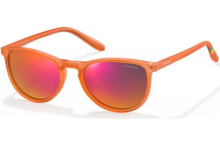 Gafas Junior - Polaroid Junior - PLD 8016/N - IMT (OZ) ORANGE // RED MIRROR POLARIZED