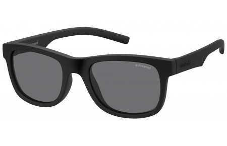 Gafas Junior - Polaroid Junior - PLD 8020/S - YYV (Y2) BLACK // GREY POLARIZED