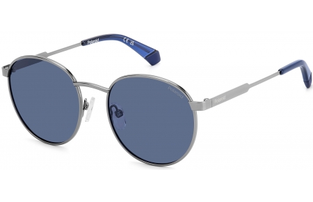 Gafas Junior - Polaroid Junior - PLD 8039/S - V84 (C3) RUTHENIUM BLUE // BLUE POLARIZED
