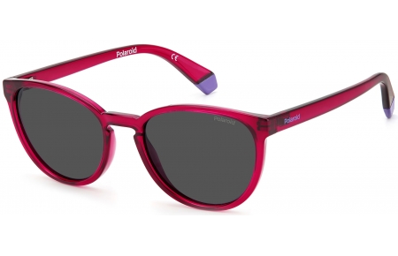 Gafas Junior - Polaroid Junior - PLD 8047/S - MU1 (M9) FUCHSIA // GREY POLARIZED