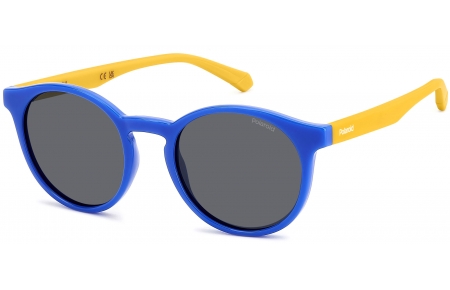 Gafas Junior - Polaroid Junior - PLD 8061/S - DCD (M9) BLUE YELLOW // GREY POLARIZED