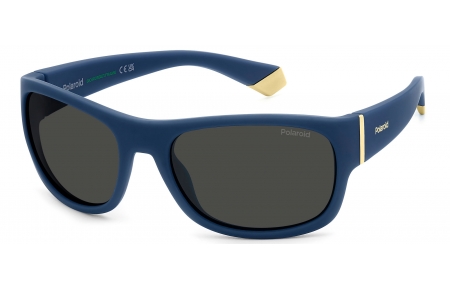 Gafas Junior - Polaroid Junior - PLD 8064/S - PJP (M9) BLUE // GREY POLARIZED