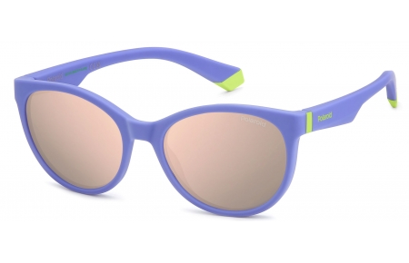 Gafas Junior - Polaroid Junior - PLD 8065/S - 789 (JQ) LILAC // ROSE GOLD MULTILAYER POLARIZED