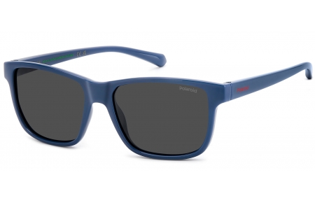 Gafas Junior - Polaroid Junior - PLD 8067/S - PJP (M9) BLUE // GREY POLARIZED